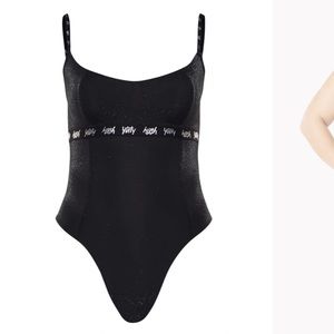 BNWT YITTY Spotlight Shaping Demi Cup Thong Bodysuit Sz M Shapewear